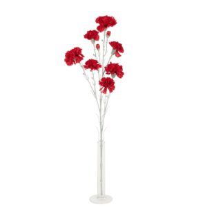 Goździk czerwony gałązka 72 cm